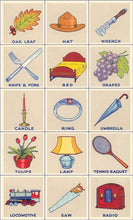 Postcard KF-862 Everyday Item Flash Cards
