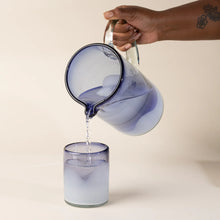 Wave Pitcher in Iris