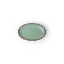 Small Oval Platter in Lagoon