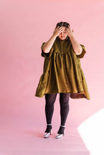 Martini Olive Mini Mushroom Dress