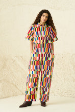 Skater Jumpsuit in Parasol Print