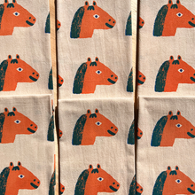 Horse Cotton Tea Towel