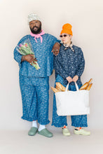 Floral Chambray Button Up