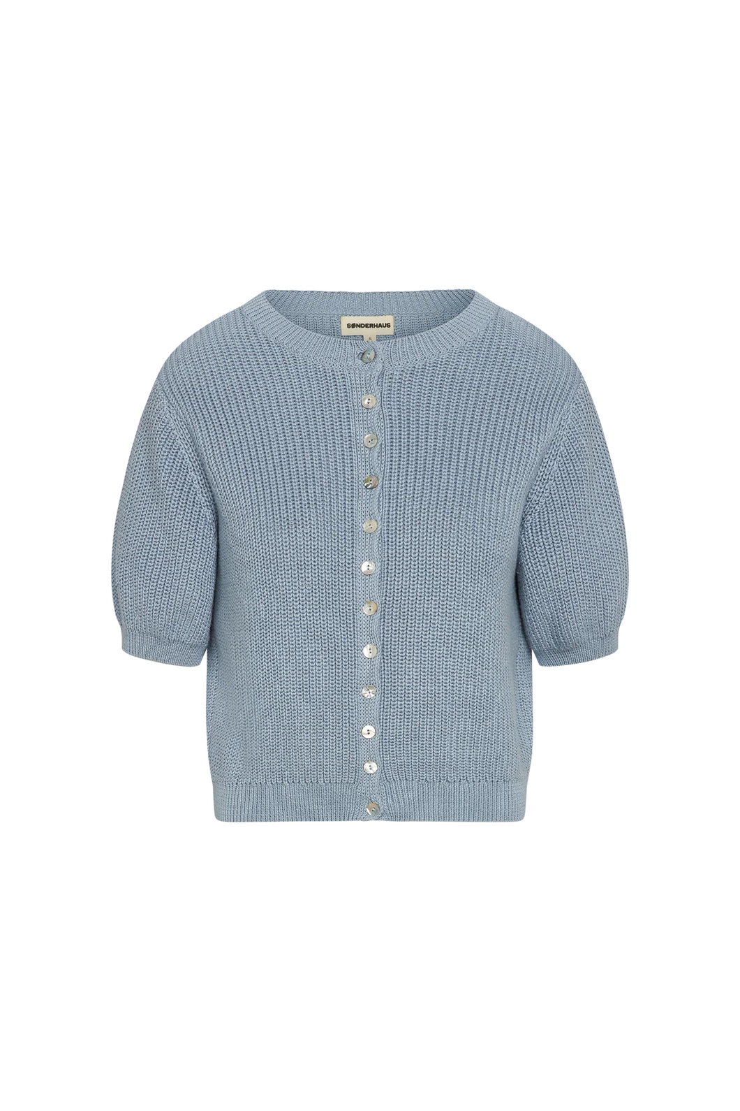 Coastal Cardigan in Light Blue