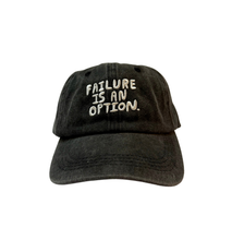 Failure is an Option Hat in Black