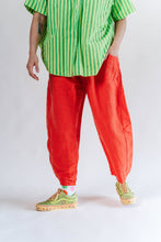 Plus Size Women's Pant - Tomato Linen Balloon Pant