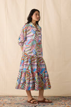Isla Shirt in Patchwork Print