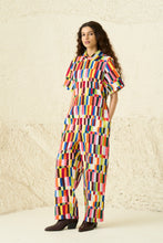 Skater Jumpsuit in Parasol Print