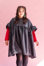 Black Mini Mushroom Dress