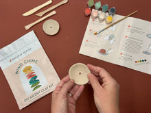 DIY Craft Clay Kit- Make Your Own Wind Chimes- Air Dry Clay