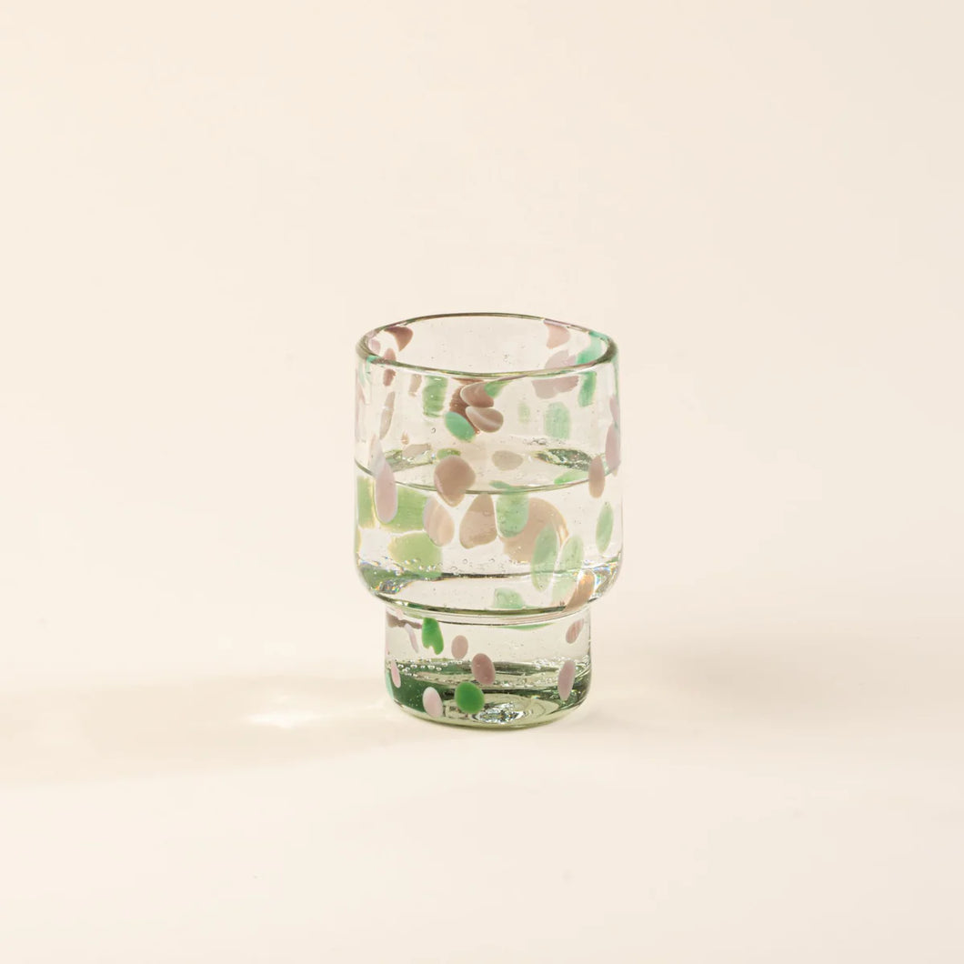 Short Tumbler in Confetti Dot