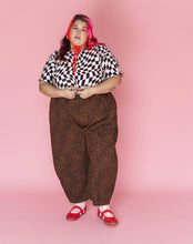 Balloon Pant in Leopard Twill