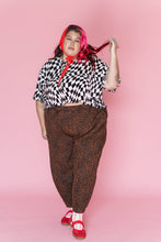 Balloon Pant in Leopard Twill