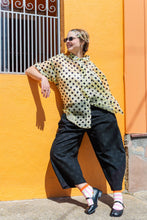 Sheer Daffodil Polka Dot Tulip Top