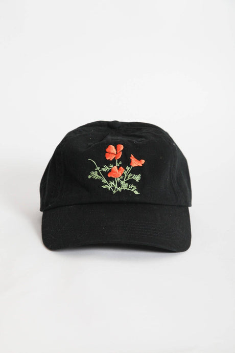 Poppy Cap - Black