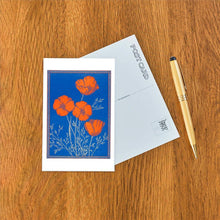 Postcard CA-1427 Poppies
