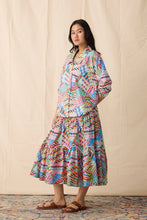 Isla Shirt in Patchwork Print