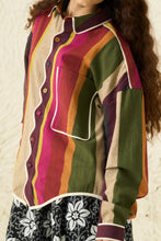 Studio Shirt in Sundae Stripes