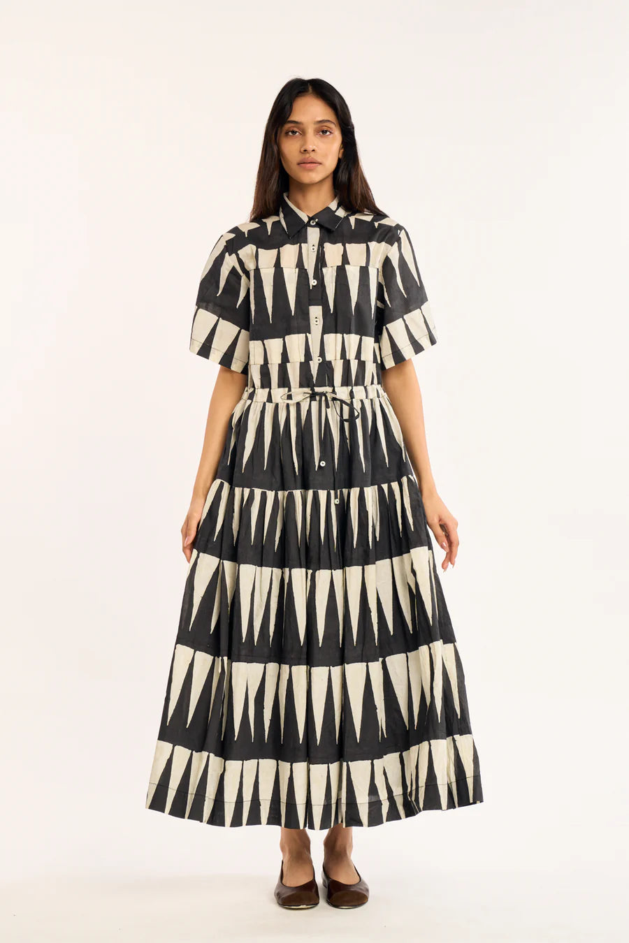 Orca Dress in Delta Print