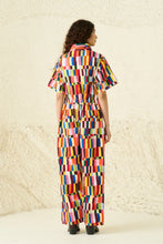 Skater Jumpsuit in Parasol Print