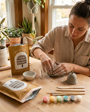 DIY Craft Clay Kit- Make Your Own Wish Bell- Air Dry Clay