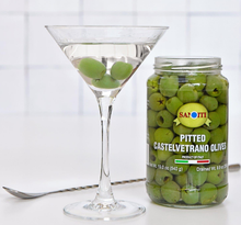 Green Pitted Castlvetrano Olives Jar