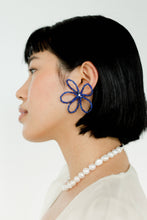 Bloom Large Earrings - Lapis
