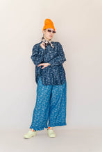 Floral Chambray Button Up