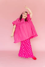 Hot Pink Mini Mushroom Dress