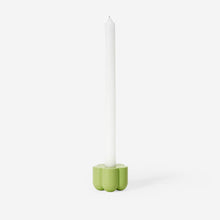 Poppy Candle & Incense Holder: Green