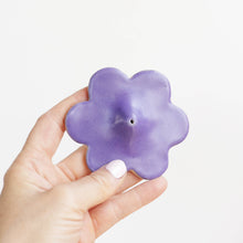 Flora Incense Holder in Violet