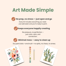 All-In-One Watercolor Paint Set - Desert Bloom DIY Craft