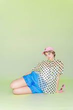 Women’s Linen Bloomers - Bluebell Ruffle Shorts