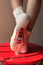 Ruffled Hugger Crew Socks