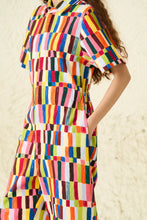 Skater Jumpsuit in Parasol Print