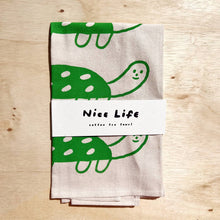 Turtle tea towel