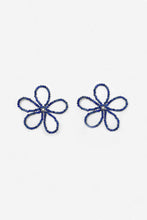 Bloom Large Earrings - Lapis