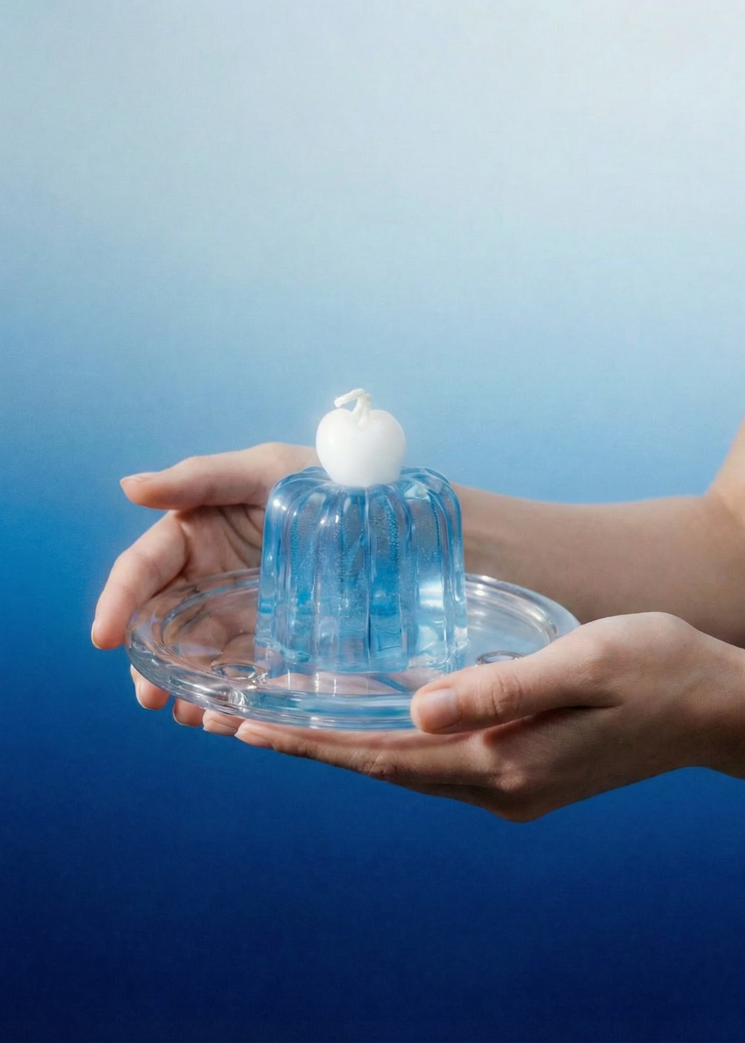 Hand-Made Jelly Candle | Crystal Ice Cube
