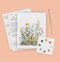 All-In-One Watercolor Paint Set - Desert Bloom DIY Craft