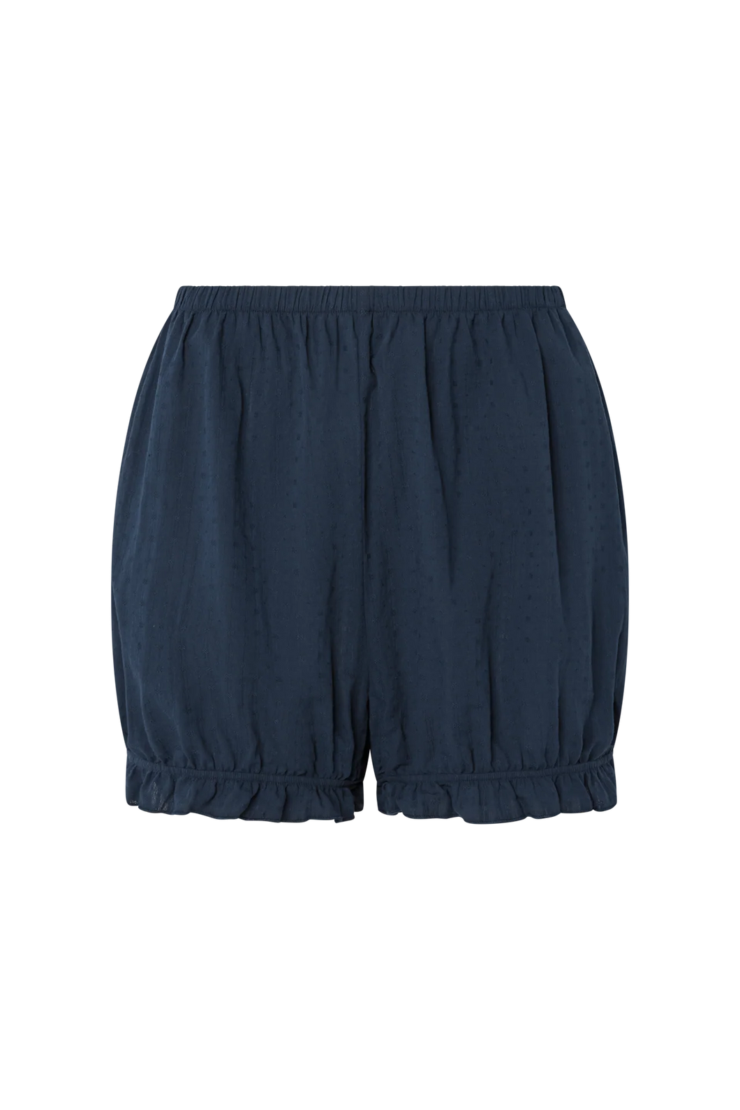Romeo Sleep Shorts in Navy Eyelet