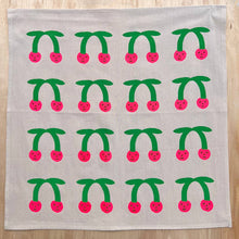 Cherry tea towel