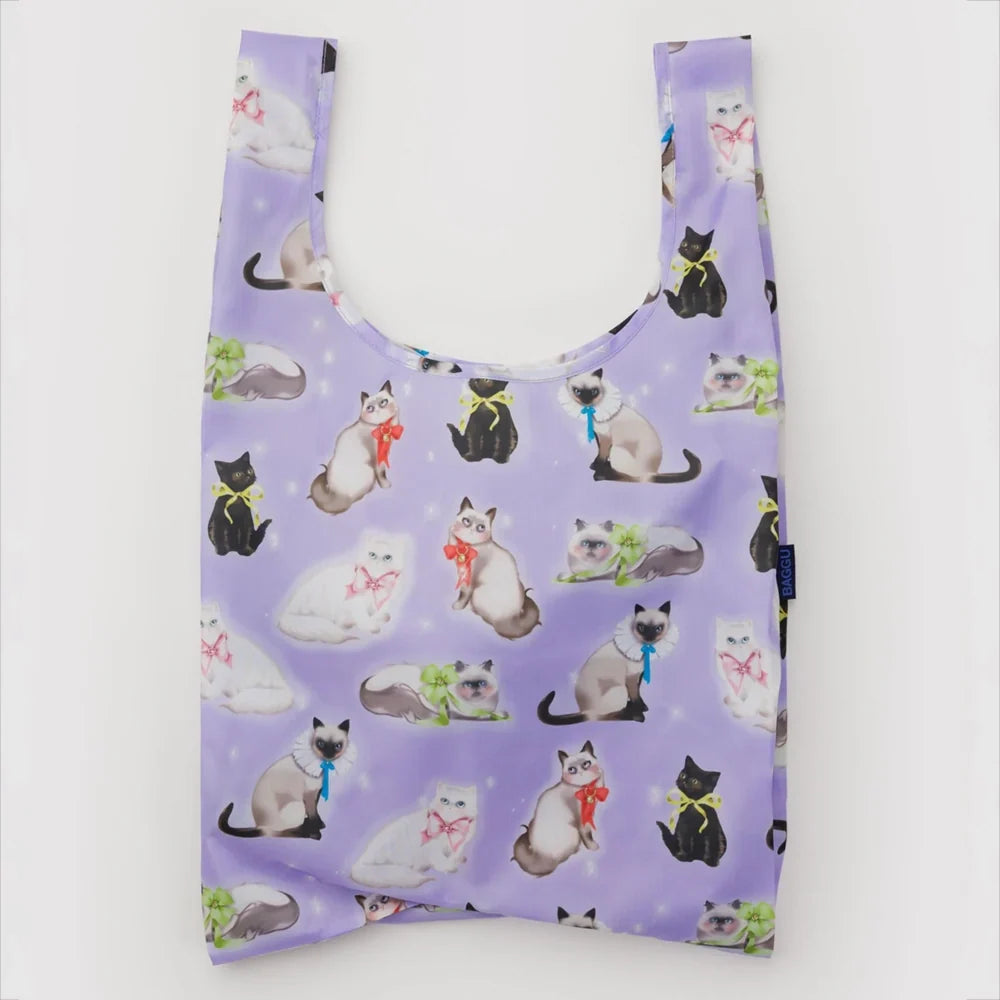 Standard Baggu in Fancy Cats
