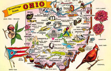 Postcard OH-519 Greetings from Ohio