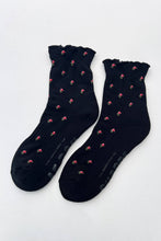 Petal Ruffled Hugger Crew Socks (Wholesale)