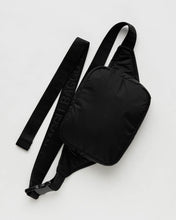 Puffy Fanny Pack in Black