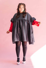 Black Mini Mushroom Dress