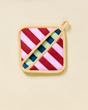 Brioche Striped Pocket Potholder