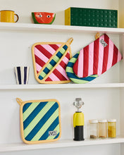 Brioche Striped Oven Mitt