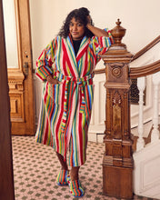Butterfly Stripe Bathrobe