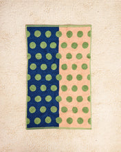Green Dot Hand Towel